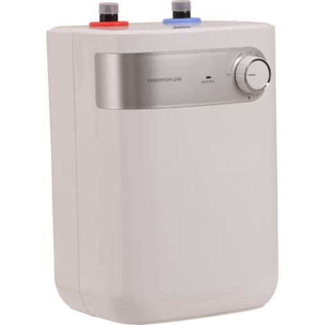 Thermoflow OT5 Warmwasserspeicher 5 Liter – Obertisch-Boiler, Steckerfertig, 2kW, Niederdruck | Für Küche & Bad