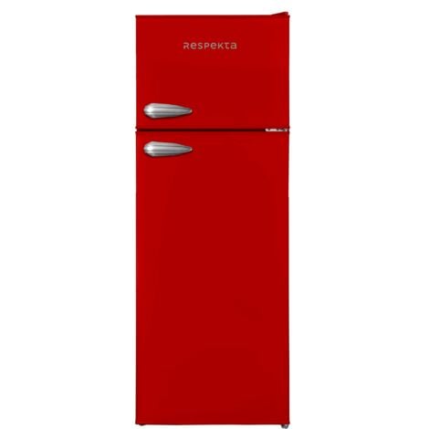 Kühlschrank Gefrierfach freistehend Retro 83 cm 90 Liter Creme