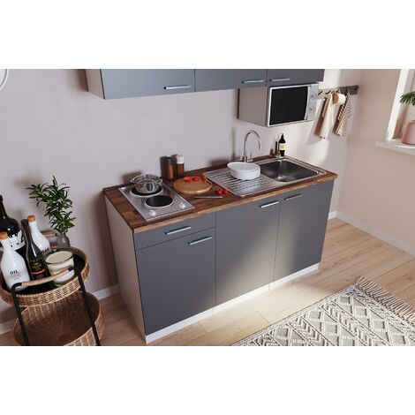 Luxus Minikche 150 Cm Mit Elektrogerten Bilder
