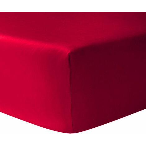 Drap housse coton 140 x 190 cm - Fuchsia