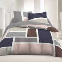 Parure de drap 2 places king coton - Patch