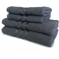 Ensemble 3 Serviettes 50 x 90 cm - Gris