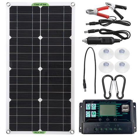 Panneau solaire Kit Home 250W, IP67, Onduleur WIFI, Câble 3m