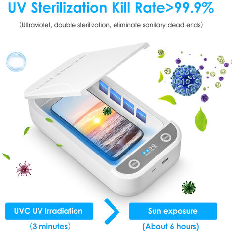 Boîte de désinfection Lampe UV Stérilisateur Lampe UV Stérilisateur Multifonctionnel Tiga