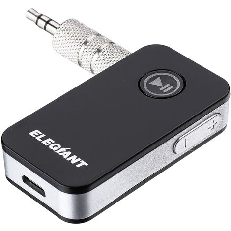Adaptateur Bluetooth Auto Et Maison - Récepteur Portable 3.5mm Pour Stéréo Sans Fil