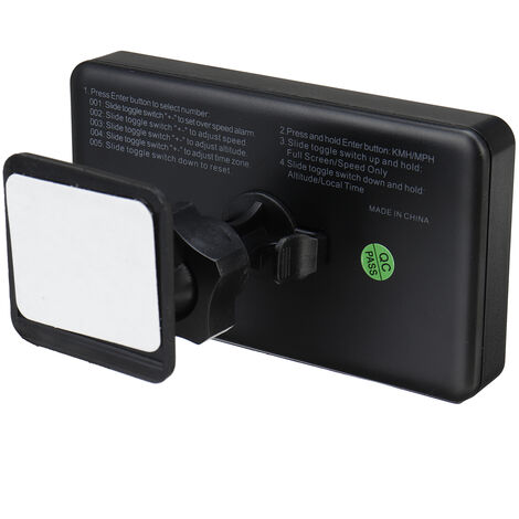 Compteur De Vitesse GPS KM / MPH Réglage Automatique La Luminosité De Lécran Installation Facile USB Avertissement De Survitesse Pour Tous Les Véhicules Affichage Tête Haute De Voiture