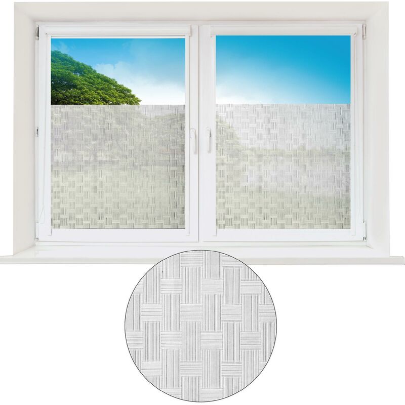 60x200cm Matte Fensterfolie Statischer Sichtschutz