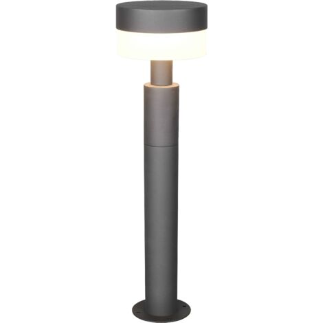 Palo da esterno LED, alluminio, antracite, H 50 cm, Mackenzie (1/5)