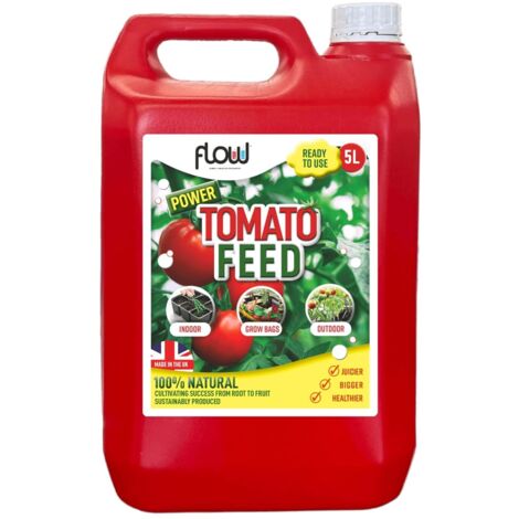 Tomato Fertiliser 5L Ready to Use Tomato Feed Liquid Plant Food for Tomatoes Vegetables Growbags Cucumbers Peppers (1/5)