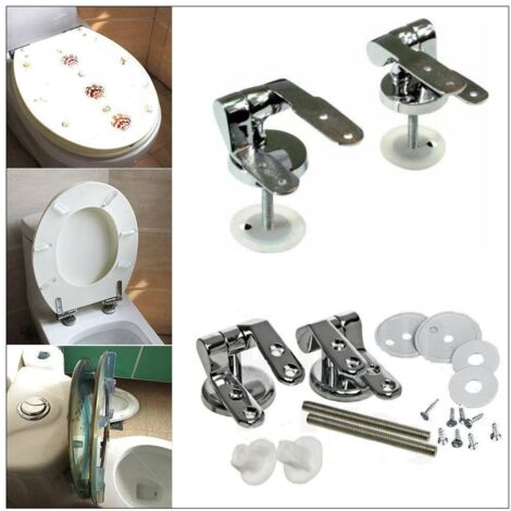 Replacement Toilet Seat Hinge Set