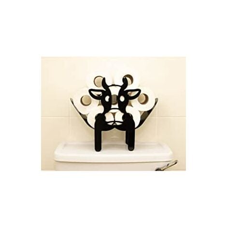 Cow Toilet Roll Holder
