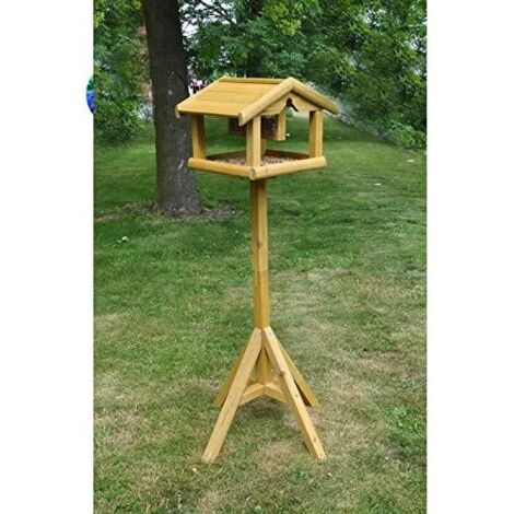 Premium Bird Table With Built In Feeder