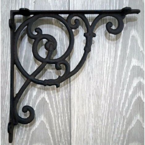 Large Cast Iron Wall Brackets 25 X 25 (1/4)