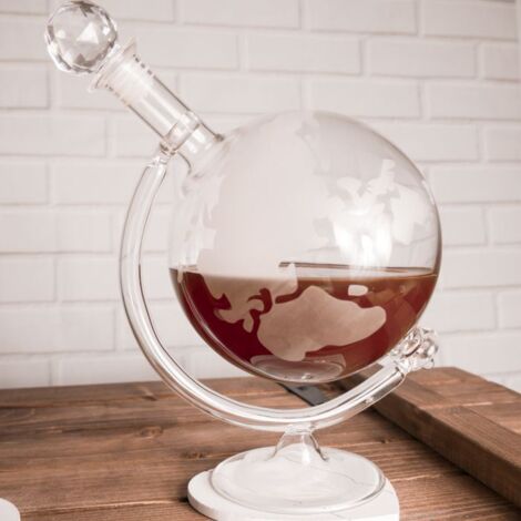 Glass World Globe Drinks Decanter