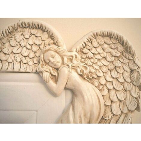 Vintage Shabby Chic Guardian Angel Door/Window Frame Decoration
