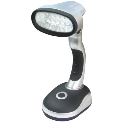 12 LED Desk Lamp Bedside Night Light LED Lamp Home Reading Desk Flexible Battery Touch Table