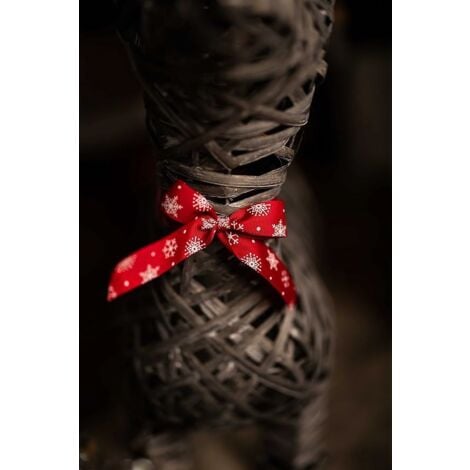 Christmas Woven Reindeer Decoration 60cm
