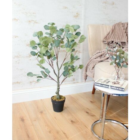 Faux Eucalyptus Tree 85cm (1/3)
