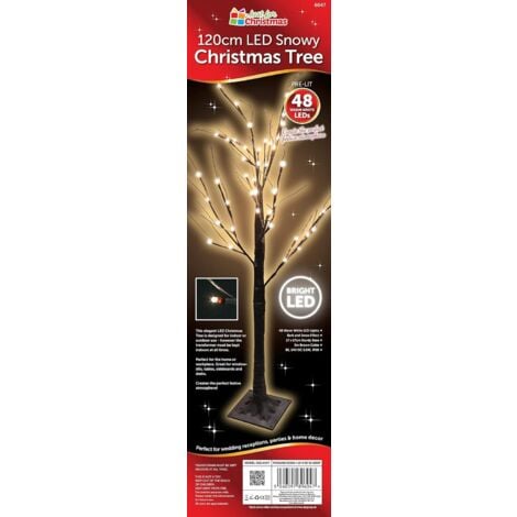 48 Brown Lighted Willow Falling Branches, Warm White LED