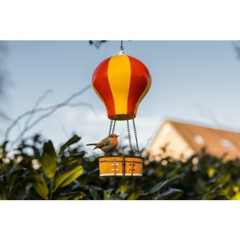 Bird Feeder Hanging Bird Feeding Station Hot Air Balloon Seed or Peanut