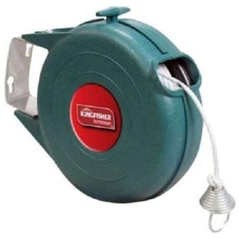 Retractable Automatic Clothes Washing Line Reel Indoor Outdoor