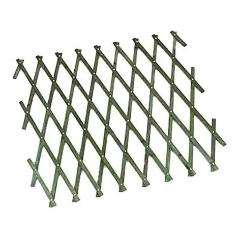 Heavy Duty Plant Support Wooden Expanding Trellis for Climbing Plants Garden Decoration Outdoors Extend or Shorten Support Climbing Plants Easy Installation Wall Mount (Green 1.8x0.6m)