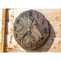 Dragonfly Clock_Thermometer