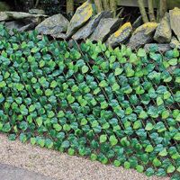 Artificial Leaf Covered Garden Trellis 2m x 1m