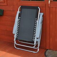 2x Gravity Garden Reclining Sun Chair Loungers