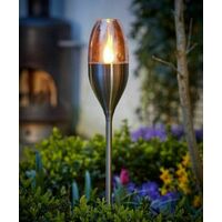 Set of 6 - Flame Effect Garden Stake Lights