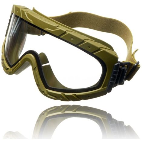 Lunettes de protection anti-buée et anti-poussière – Oculaire polycarbonate incassable – Protection UV 99,9% – Confort pour chantiers et laboratoires – Drager