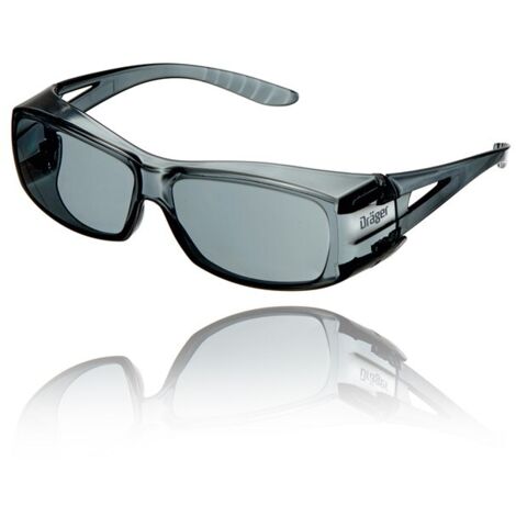 Dräger X-pect 2420 Lunettes de protection légères Pour le chantier, l'atelier, le vélo, le jogging, les services de secours, le laboratoire Teintées, anti-rayures et anti-buée