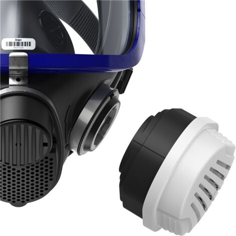Masque Intégral Dräger X-plore 5500 Taille Unique - Visière Panoramique Anti-Buée - Compatible Filtres Baïonnette