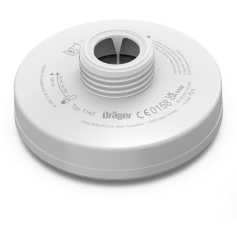 Dräger X-plore Rd40 Filtre à particules P3 R avec raccord fileté standard Rd40 pour masque de protection mono-filtre, certifié EN 148