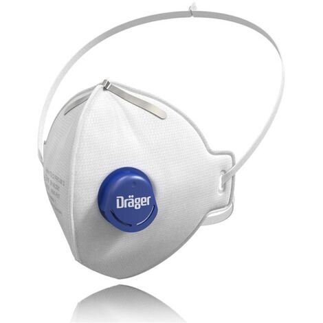 Dräger X-plore 1730 V FFP3 Lot de 3 masques de protection respiratoire anti poussière