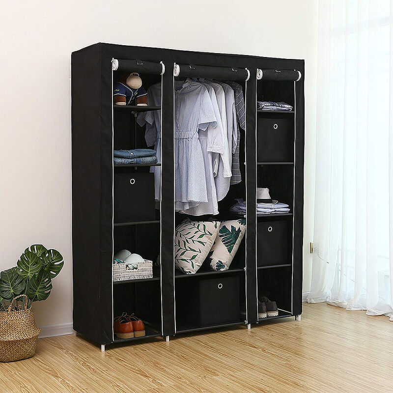 Étagère D'armoire Extensible En Acier Carbone - Longueur Réglable 27-38 Cm - Support Jusqu'à 20 Kg - Pour Placard, Cuisine, Salle De Bain