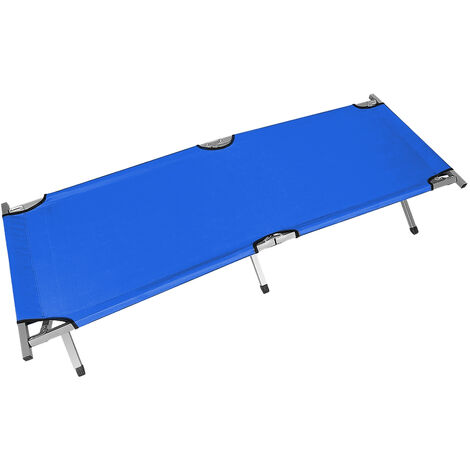 Lit De Camp Militaire US Pliable - Aluminium Léger, Capacité 300 Lbs - Occasion Bon état