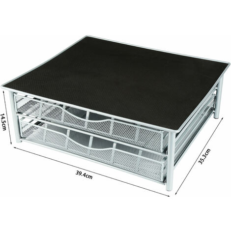 Support Capsule Vertuo Vertuo Tiroir U00e0 Capsules Pour Nespresso Avec Poignu00e9e (30 Capsules) A76 Distributeur Capsule Nespresso Vertuo