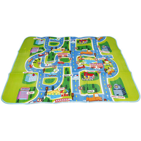 Aqrau Tapis de Jeu pour Enfant Bebe, Tapis d'éveil pour Bébé, Tapis de Motricité Favorisant Le Développement Sensoriel Cadeau bébé