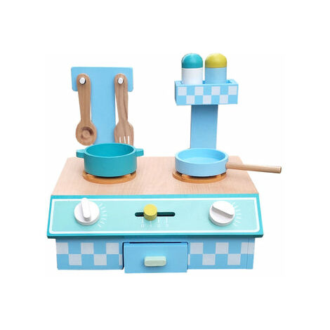 manomano.co.uk | Liberty House Toys Kids Home Kitchen Pretend Play Toy Set Tabletop Kitchen Blue
