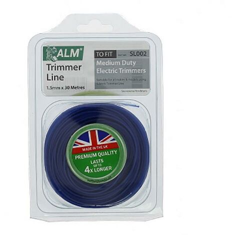 Universal 1.5mm Blue Round Grass Trimmer Cutting Line 30m
