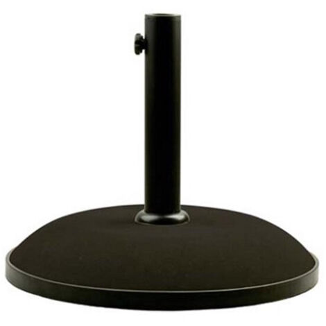 Pied parasol extérieur noir SIRO15 garbar (1/4)