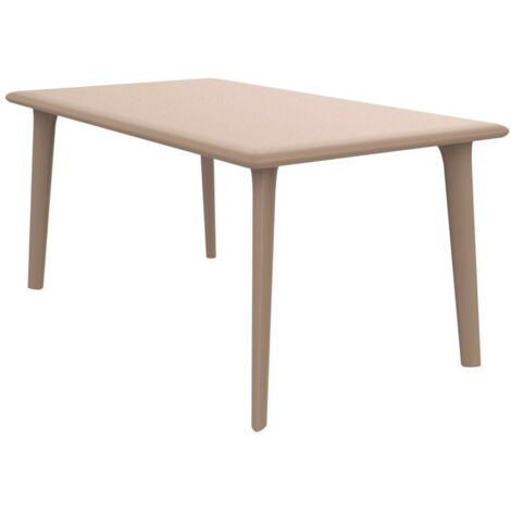 Table rectangulaire extérieur 160x90 sable DESSA Resol