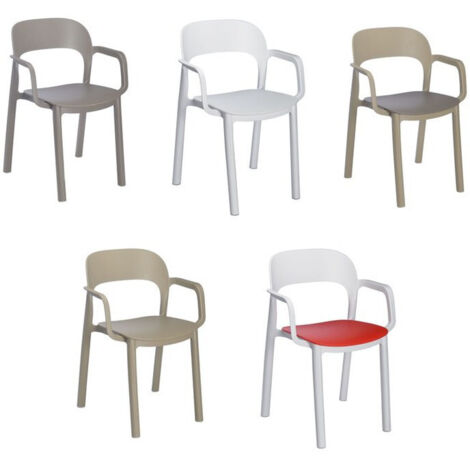 Set 4 fauteuils intérieur, extérieur blanc ONA garbar (1/5)