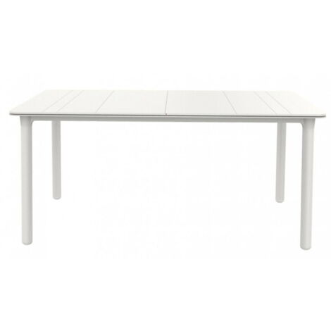 Garbar – Table rectangulaire de jardin 160x90 cm – Polypropylène résistant aux intempéries – Protection UV – Pour 2 à 4 personnes (1/5)