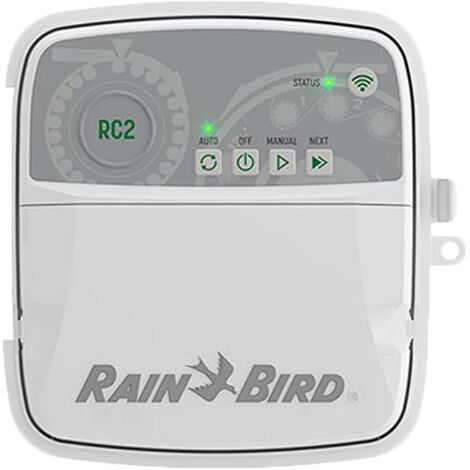 Programmatore Irrigazione Rain Bird RC2i6 WiFi - Centralina Smart 6 Zone da Interno  F56156 6 Stazioni
