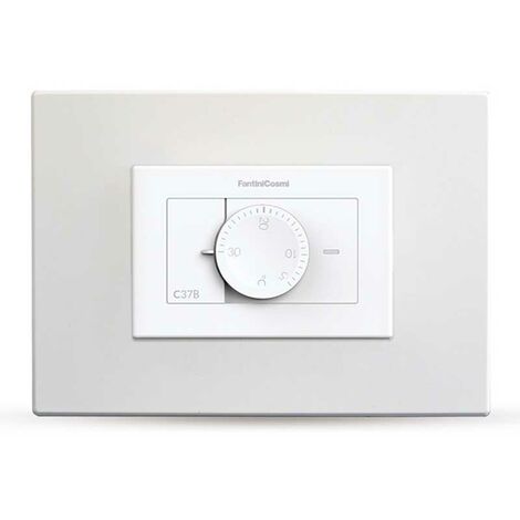 Fantini Cosmi C37B Termostato da incasso Bianco