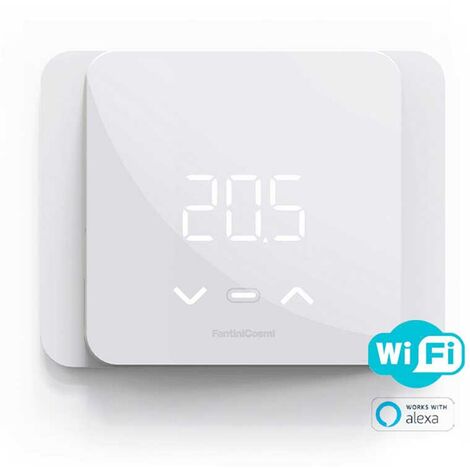 Fantini Cosmi C800WIFIR Cronotermostato WiFi per montaggio a parete o incasso