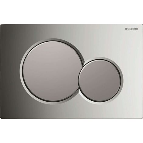 Placca di Comando Scarico Geberit Sigma01 115.770.KA.5 - Cromo brillante opaco