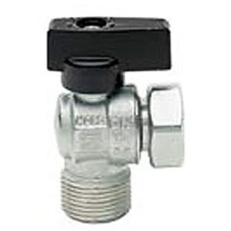 Enolgas Rubinetto a sfera per caldaia BonFlex per acqua a squadra maschio girello 1/2 G0387N04